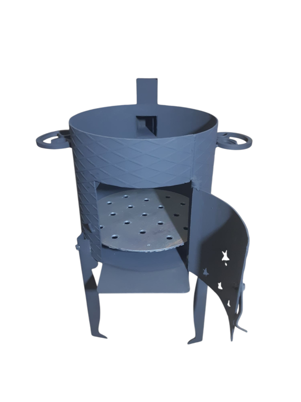 Печь под казан Комфорт в комплекте с казаном на 10 литров