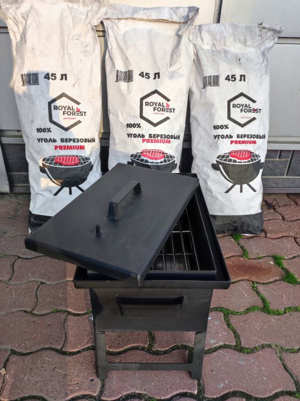   Коптильня Дымок 400 раскладные ножки