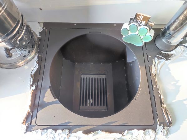 Модуль уличной кухни SMART-900 Печь под казан