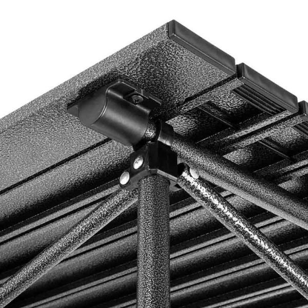 Стол складной 700x700x700 мм с отделом под посуду