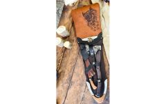 Кожаный чехол для шампуров «Егерь»