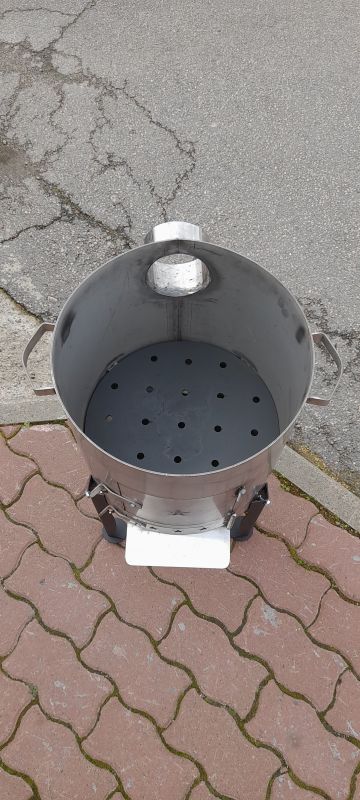 Печь под казан из нержавеющей стали 3мм