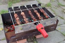 Шампуры-самокруты Мангал Автомат Чудо-5