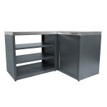 Модуль уличной кухни SMART-1200 Шкаф угловой универсальный