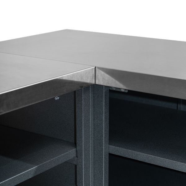 Модуль уличной кухни SMART-1200 Шкаф угловой универсальный