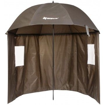 Зонт с тентом прямой полузакрытый Nisus 