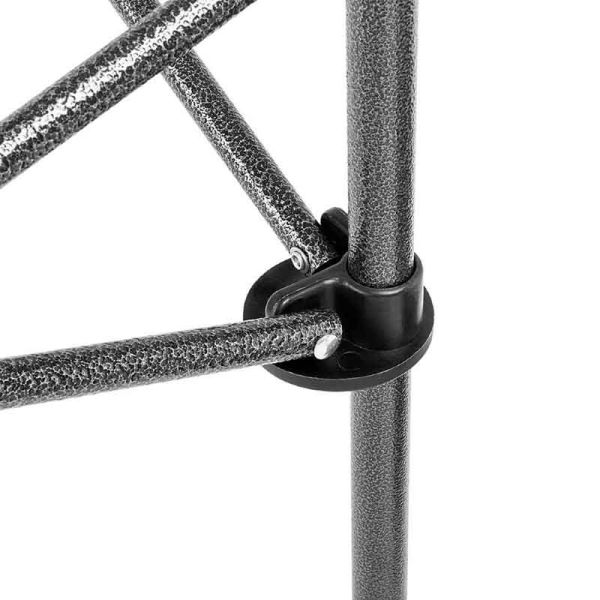 Стол складной 700x700x700 мм с отделом под посуду