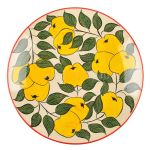 Ляган  38 см Риштан Желтое яблоко