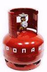Газовый баллон 5л с предохранительным клапаном