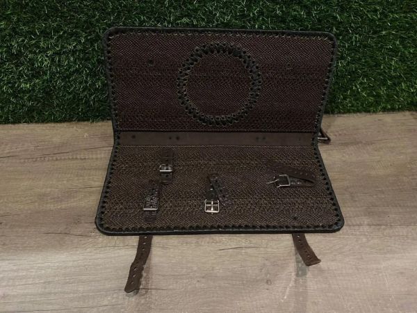 Сумка-раскладка из натуральной кожи Волк