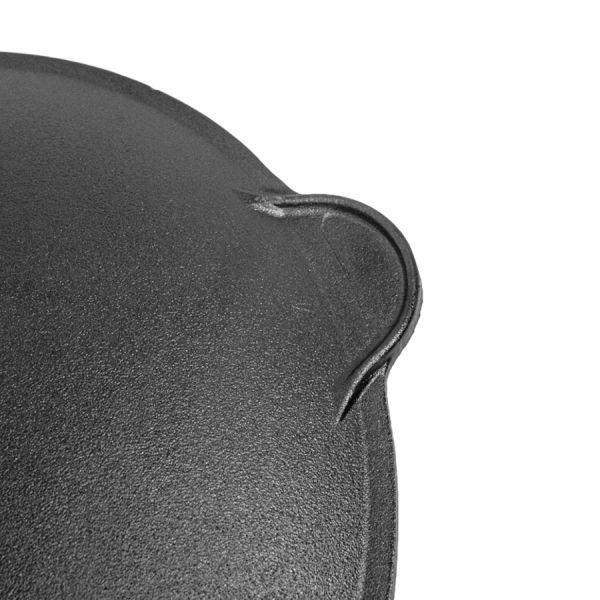 Садж чугунный литой 450 мм с 2-мя литыми ручками