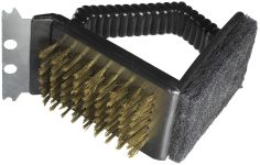 Щетка для чистки гриля со скребком