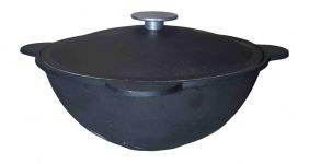 Казан наманганский 12 л с плоским дном 