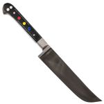 Нож средний ёрма оргстекло гарда латунь