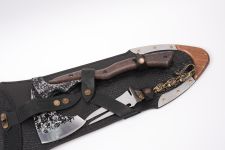 Кожаный чехол для шампуров «Егерь»