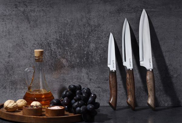 Набор ножей  3 шт (Овощной, Средний, Шеф)