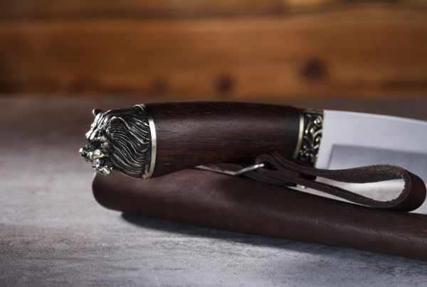 Нож подарочный "Лев" 