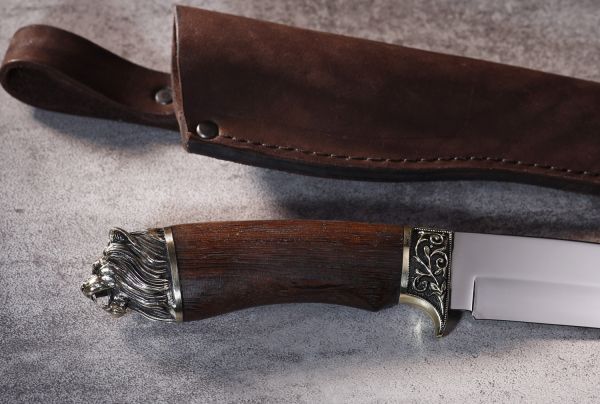 Нож подарочный "Лев" 