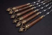 Шампуры "Рыбка с подковой на счастье"