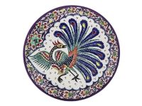 Ляган «Жар-птица»  Риштанская Керамика 38 см