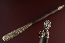 Обувная ложка Герб "М"