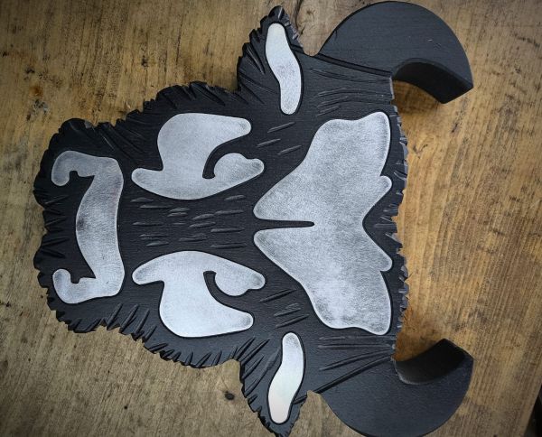 Подставка под горячее "Бык" 