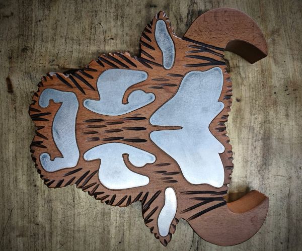 Подставка под горячее "Бык" 