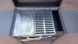 Решетка гриль комбинированная из серого чугуна