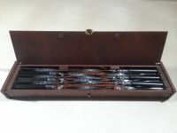 Набор витых шампуров в кейсе