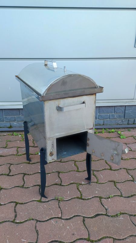 Эко коптильня из нержавеющей стали 2 мм