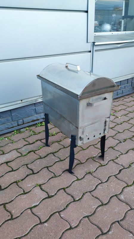 Эко коптильня из нержавеющей стали 2 мм