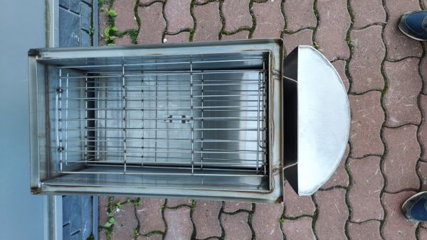 Эко коптильня из нержавеющей стали 2 мм