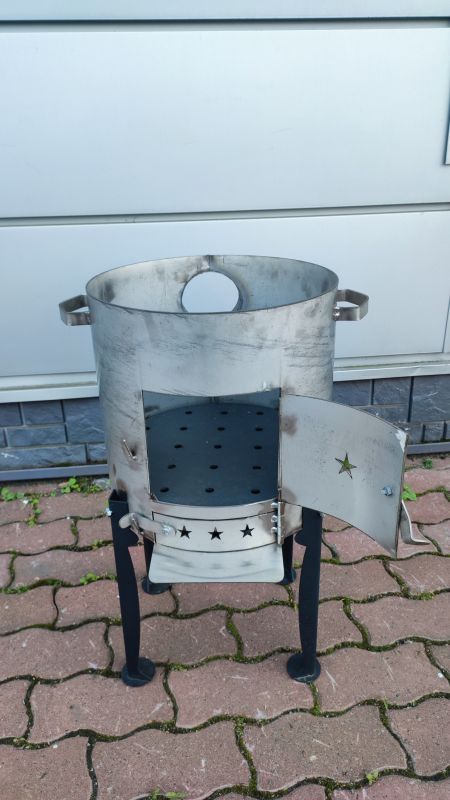 Печь под казан из нержавеющей стали 3мм