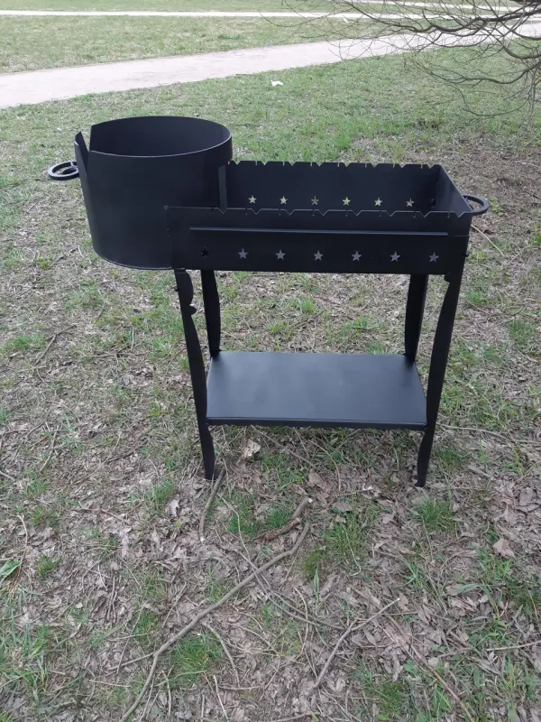 Мангал Кентавр с печкой под казан 8-12л