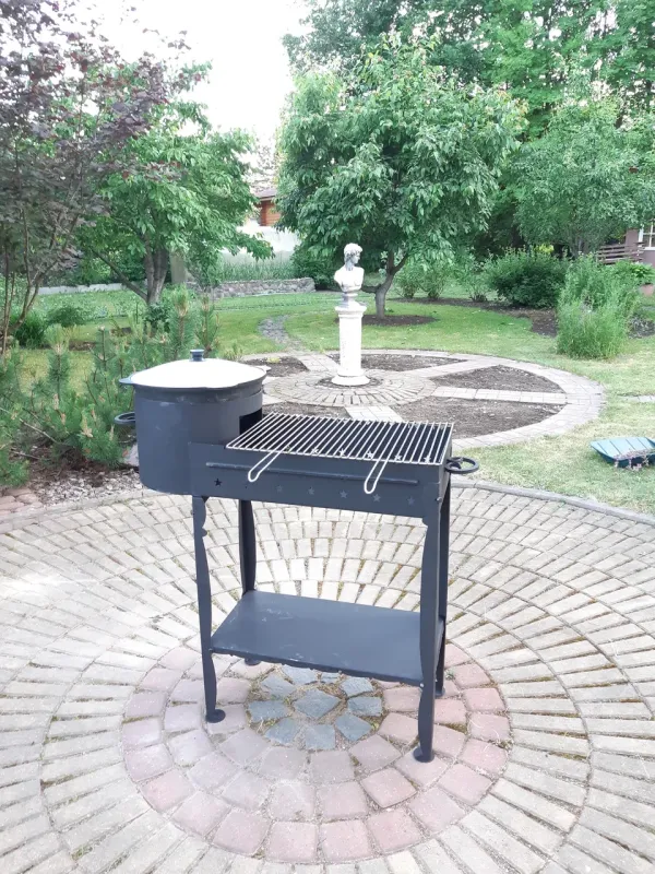 Мангал Кентавр с печкой под казан 8-12л