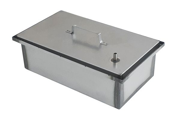 Коптильня с гидрозатвором из нержавеющей стали 1.5 мм