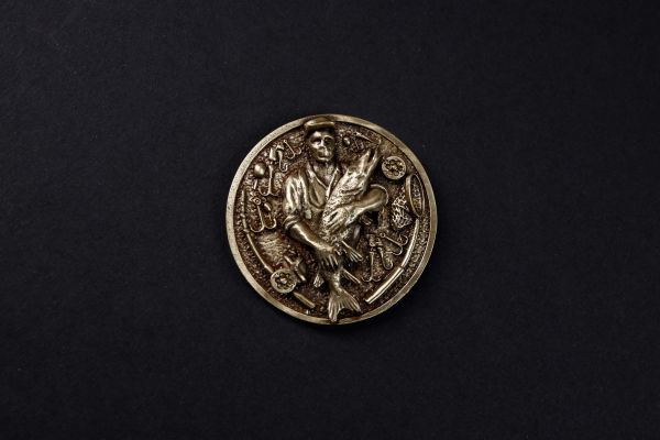 Магнит "Рыбак"