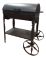 Мангал-барбекю сталь 3 мм на колесах