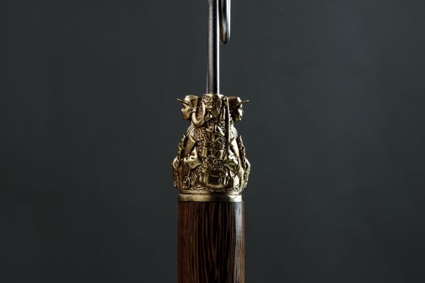 Решетка-гриль "Охотник с собакой"