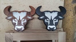 Подставка под горячее "Бык" 