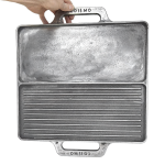 Решетка гриль комбинированная малая из серого чугуна