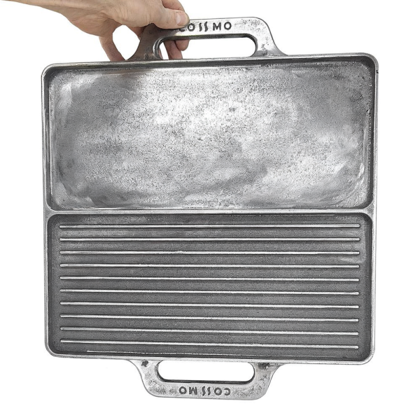 Решетка гриль комбинированная малая из серого чугуна