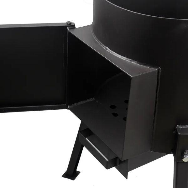 Печь для казана с трубой с казаном 12 л + Подарок