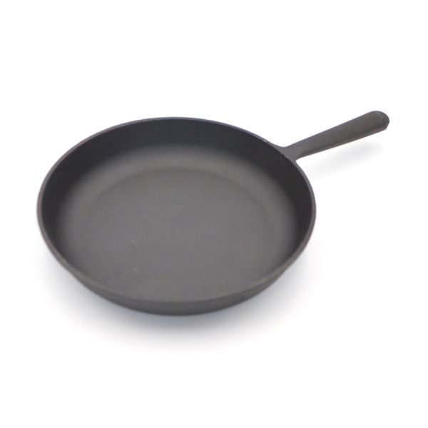 Сковорода чугунная 240x40 с литой ручкой