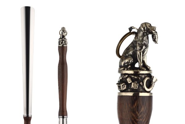 Ложка обувная "Собака с уткой"