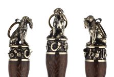 Ложка обувная "Собака с уткой"