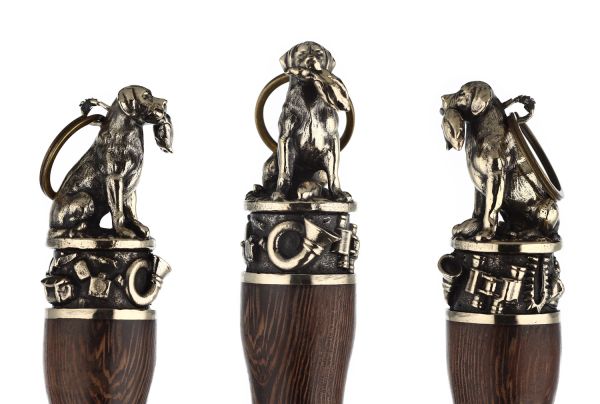 Ложка обувная "Собака с уткой"