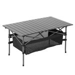 Стол складной 940x550x500 мм с отделом под посуду