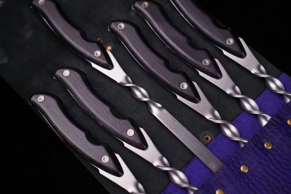 Кожаный чехол для шампуров  "Ультра"