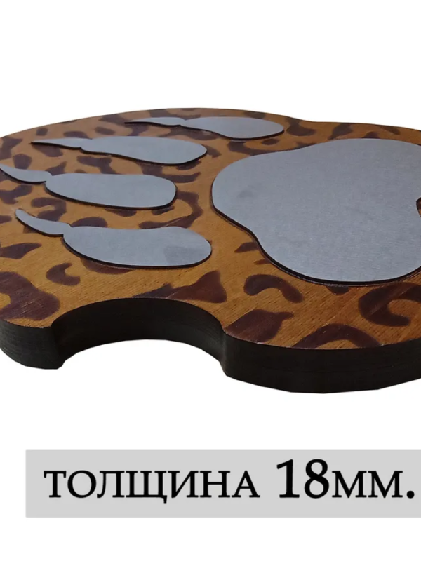 Подставка под горячее "Лапа Ягуара"